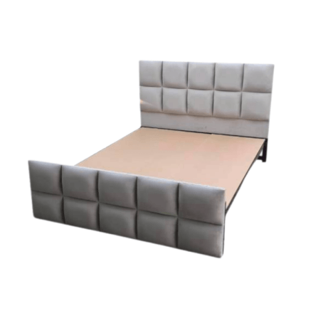 ฐานรองหัวเตียง 3.5 ฟุต WISDOM DESIGN FURNITURE รุ่น NUVEN สีเทา_0